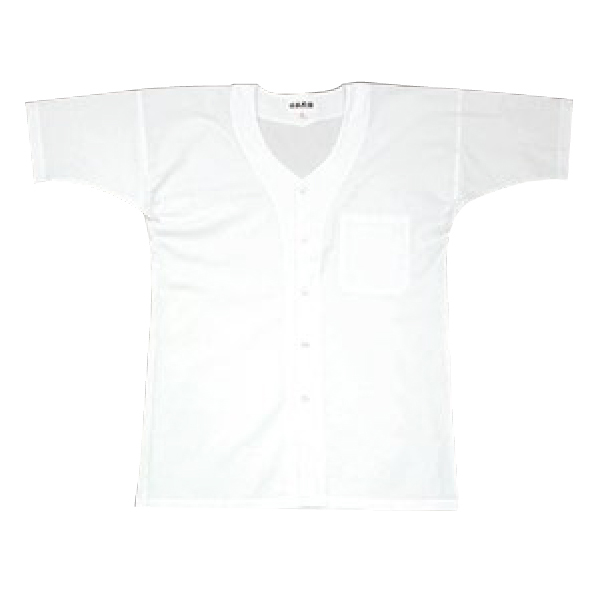 白半袖シャツ